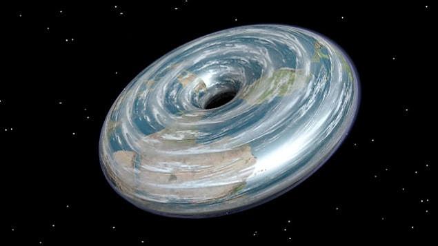 15. The existence of donut-shaped planets is theoretically possible.