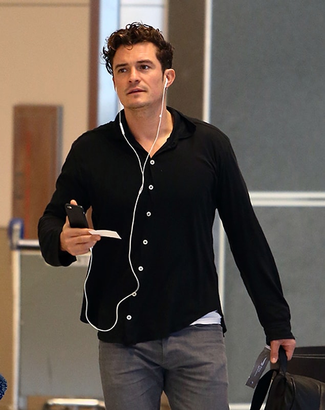 2. Orlando Bloom fazla pis olmasıyla bilinen ünlülerden biri!