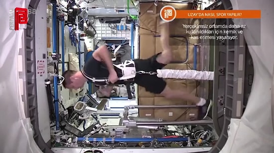 Uzayda Spor Nasıl Yapılır?