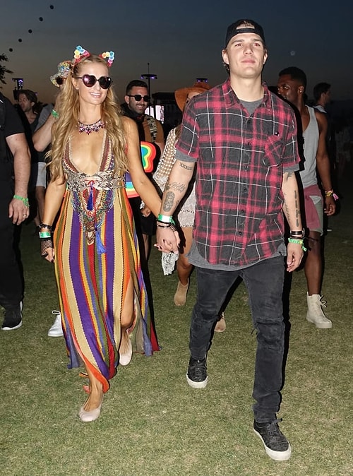 Paris Hilton and Chris Zylka