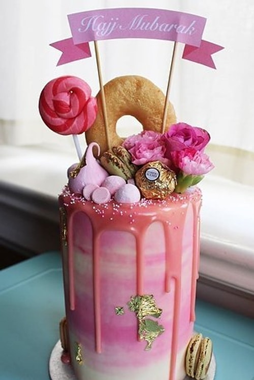 And here's a a hajj cake!