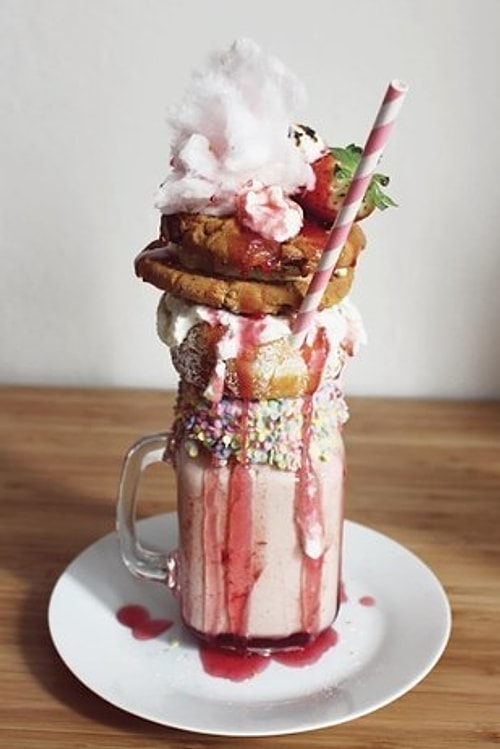 Lily also sells "freakshakes."