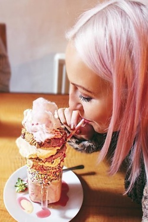 Lily also sells "freakshakes."
