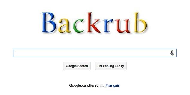 3. Google's first name was ‘BackRub.’