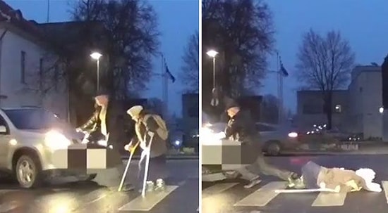 Yaşlı Kadına Yardım Ederken Kaş Yapayım Derken Göz Çıkarmak Deyiminin Dibine Vuran Adam