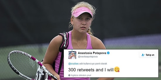 Türklerle İddiaya Girilmeyeceğinin Bir Kanıtı Daha: Rus Tenisçi Türk Takipçisine Raket Gönderecek