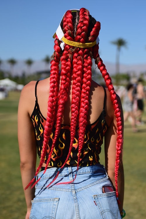 And there were these very brave hairstyles as well!
