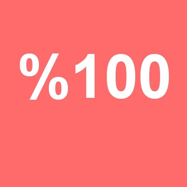 %100!