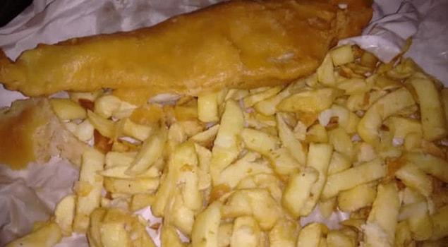 3. Fish and chips on a Friday night.