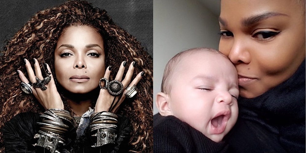 Dünyalar Güzeli Oğlu Eissa ile Fotoğrafını Paylaşıp Herkesi Hayran Bırakan Janet Jackson
