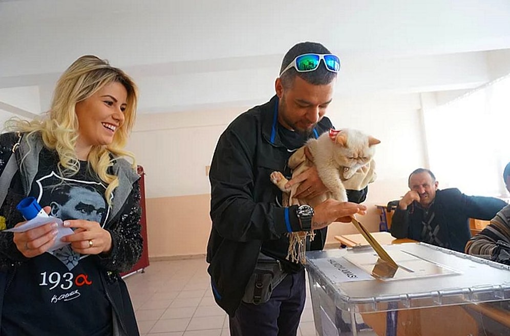 Kedisi, Yöresel Kıyafeti ve Tekerlekli Sandalyesi ile Gelenler: İşte Tüm Yurttan Referandum Manzaraları
