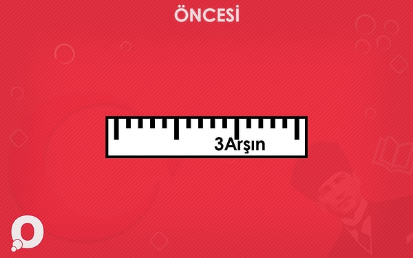 2. Ölçü birimleri değişiklikleri Görseli