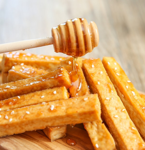 10. Жареная картошка + мед