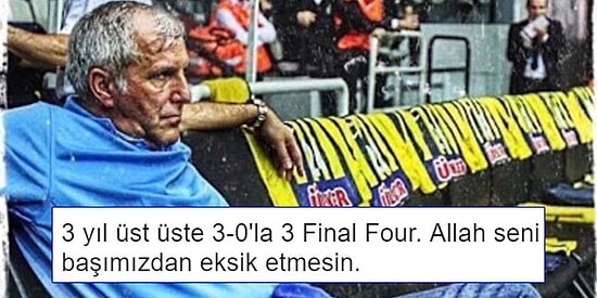 Fenerbahçe'nin Panathinaikos'u 3-0 Devirip Final Four'a Çıkmasını Kutlayan 15 Kişi