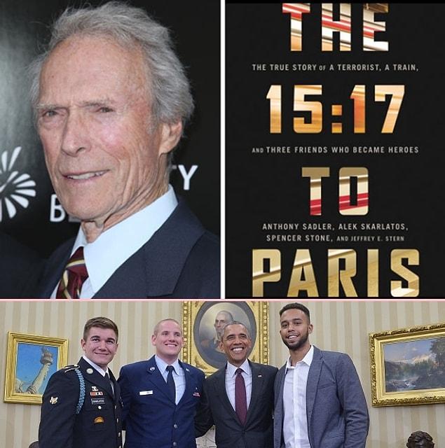 11. Clint Eastwood's next film is 'The 15:17 to Paris.'