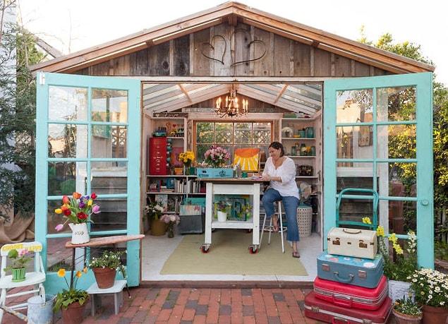 4. This California space, which features loads of upcycled materials.