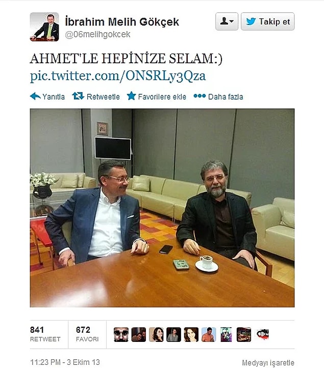Melih Gökçek ve Ahmet Hakan arasındaki ilginç dostluğu bilen bilir. Dostluk diyoruz ama insanın düşmanına bile söylemeyeceği lafları birbirlerine söyledikleri de oluyor.