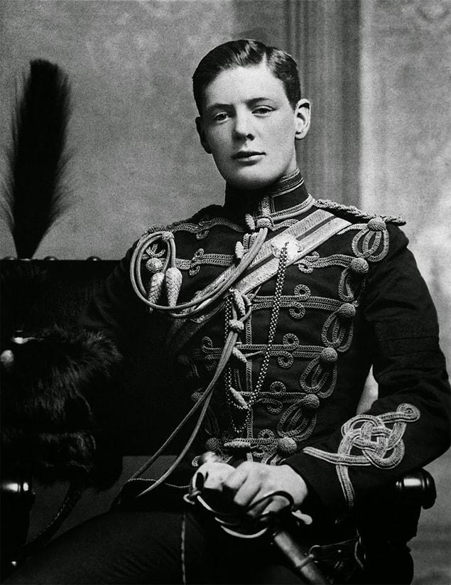 28. A rare photo of young Winston Churchill. | 1895