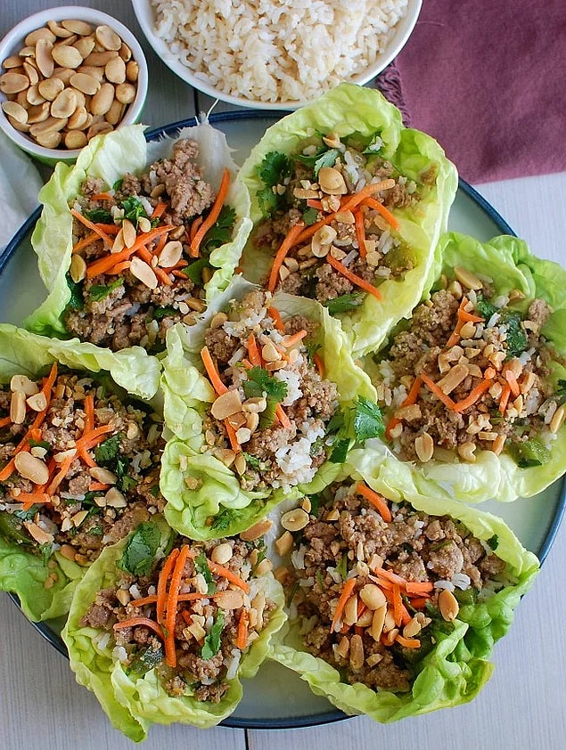 11. Bir marul wrap daha