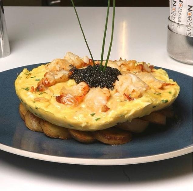7. Supersized Zillion-Dollar Lobster Frittata at Norma's, New York — $2,000
