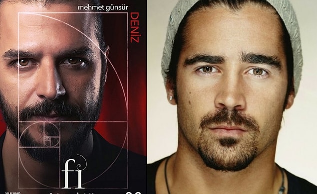3. Deniz (Mehmet Günsür) - Colin Farrell
