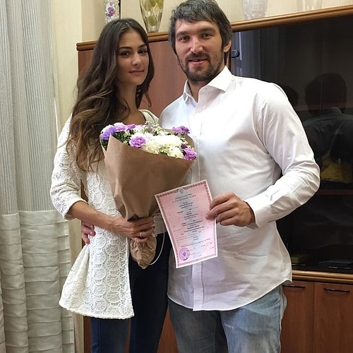Свадьба Анастасии Шубской и Александра Овечкина
