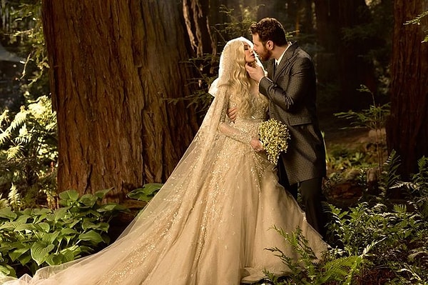 8. Свадьба Александры Ленас и Шона Паркера