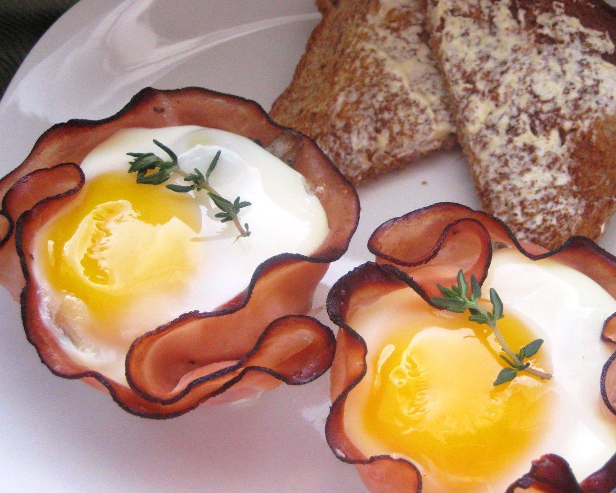 Завтрак из яиц для похудения