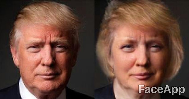 Такой барышней был бы Дональд Трамп