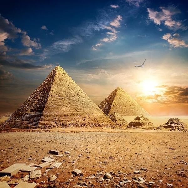 3. The Great Pyramids were older to Cleopatra than Cleopatra is to us.