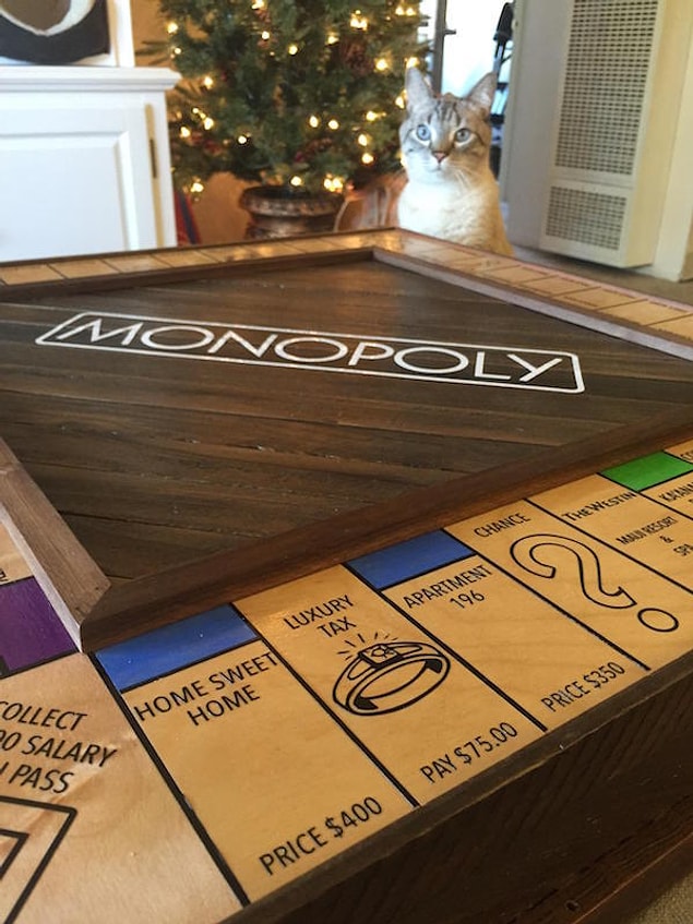Michal said “yes” and advanced to the Luxury Tax space on the board…