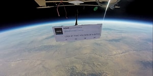 Here Is How The First Protest Out In Space Went!