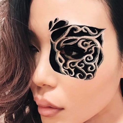 She's inspired by art, and her creativity usually kicks in at night, when everyone else is sleeping.