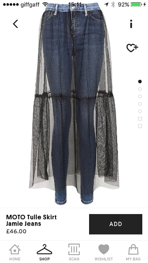 An otherwise nice piece of clothing that's ruined with an "extra element."