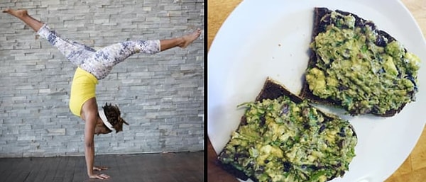 14. Гуакамоле с кинзой и оливками на тосте