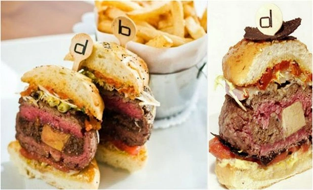 The DB Royale Double Truffle Burger ($140)