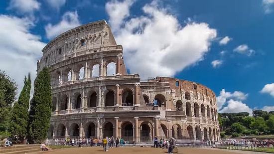 İlk Uçakla Roma'ya Gitme İsteği Uyandıracak Muhteşem Hyperlapse Video