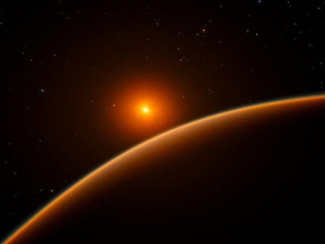 2. There's a rocky planet, six times the size of Earth, orbiting a red dwarf star 40 light years away.