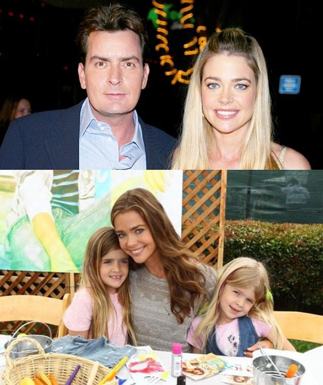 2. After a very public, very nasty divorce from Charlie Sheen, actress Denise Richards was granted full custody of daughters Sam and Lola in 2010