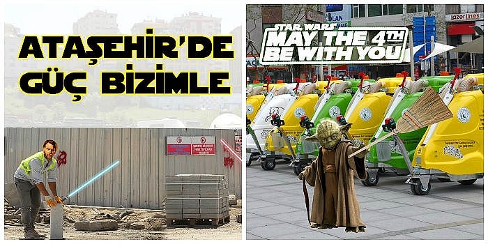 Sosyal Medyada #Maythe4thbewithyou Çılgınlığı: 4 Mayıs Star Wars Günü'ne Kayıtsız Kalmayan 7 Belediye