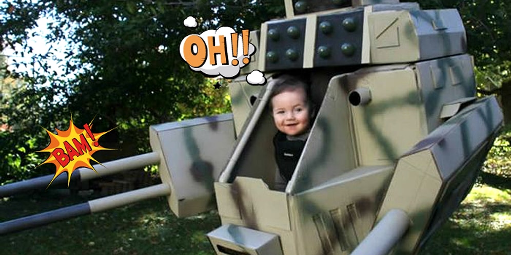 8 прикольных вещей, которые родители смастерили для детей своими руками