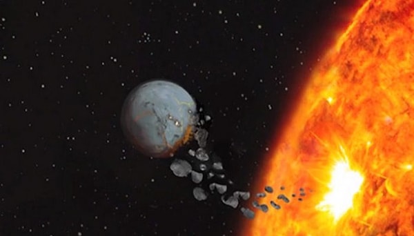 14. Примерно через 5 млрд. лет Солнце расширится настолько, что поглотит Венеру.