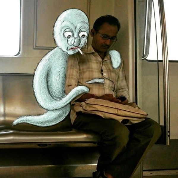 3. Интересно то, что Кхан даже не профессиональный художник. Он работает разработчиком программного обеспечения, а рисует в свободное время.