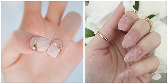 Самый модный тренд для ногтей - Розовый кварц