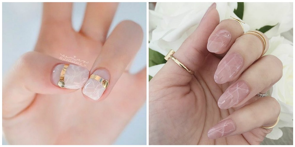 Самый модный тренд для ногтей - Розовый кварц