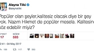 Yine Gündem! Aleyna Tilki'nin Nazım Hikmet'le İlgili Attığı Tweet Sosyal Medyayı Ayağa Kaldırdı!