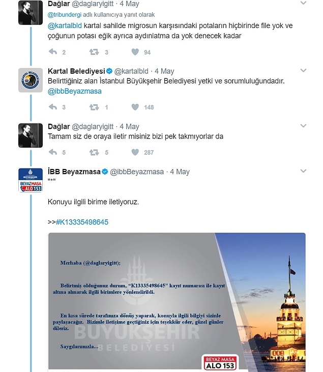 İnsanlar bazen bürokrasiye takılsa da şikayetini dilediği yere iletebildi.