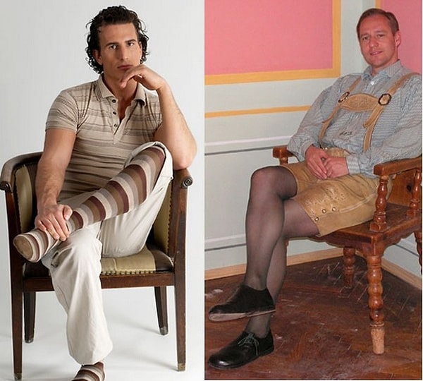 10. Колготки для мужчин