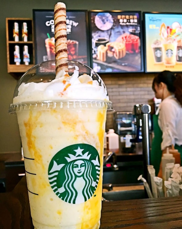 5. "Тропическая Пина Колада Фраппучино", Китай