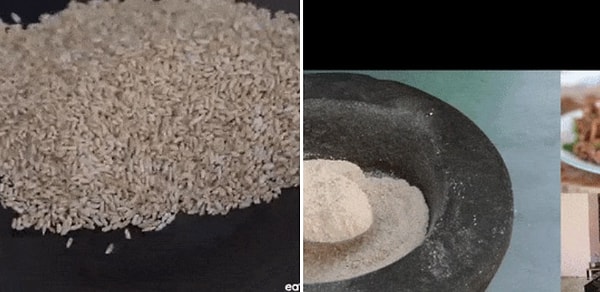 11. Сделайте рисовую муку